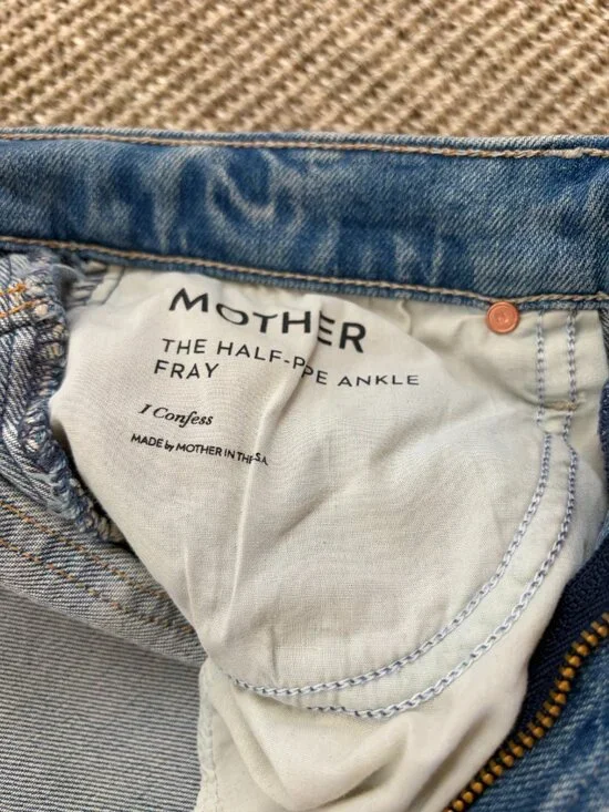 MOTHER The Half-Pipe High-Rise Tapered Jeans - Picture 4 of 5